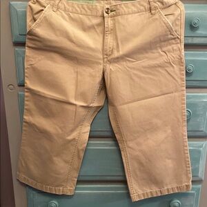 Old Navy Tan Ankle Cropped Pants